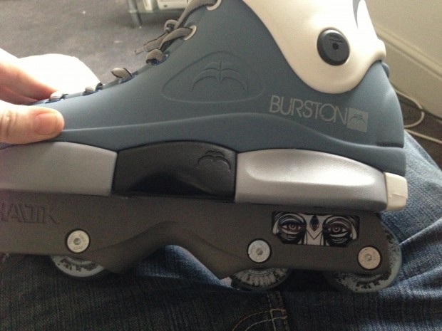 Burstons with Kaltik Stealth flat frames 